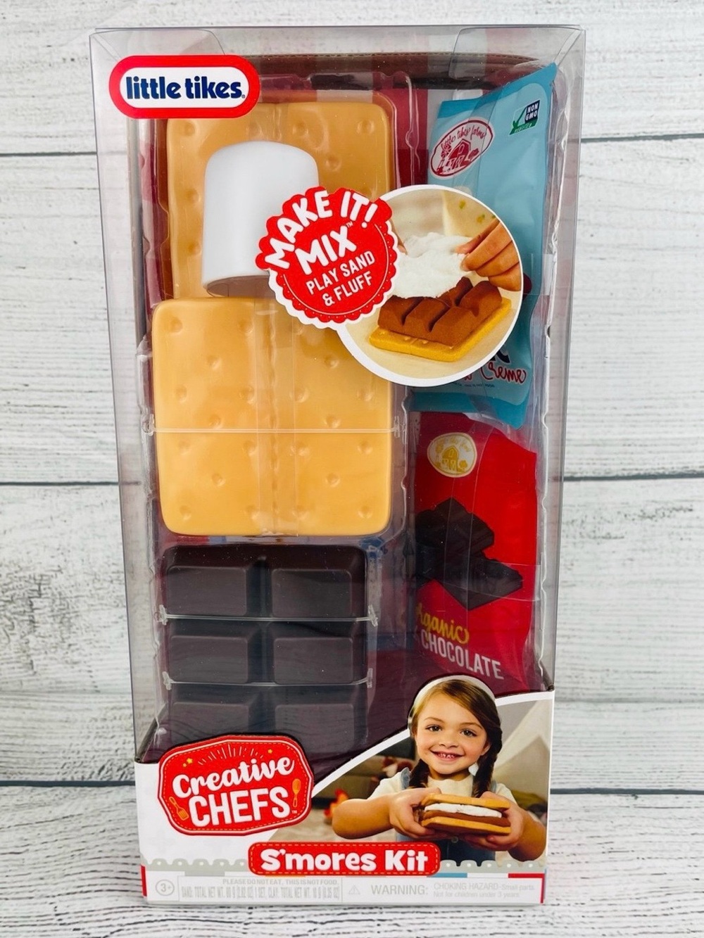 Little Tikes  Creative Chefs S’mores Kit Pretend Play Food Set New